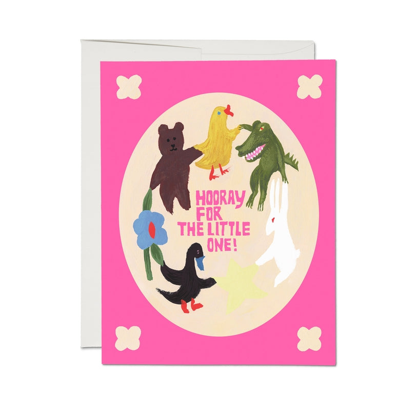Hooray Little One Baby Card