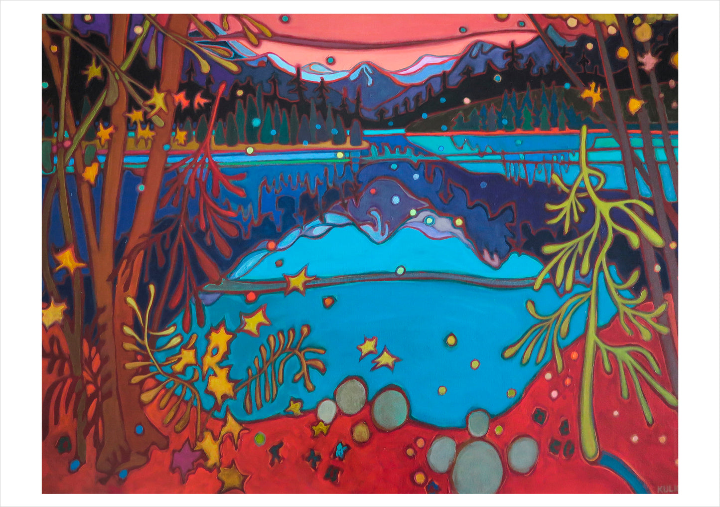 Canadian Rockies: The Art of Darlene Kulig Boxed Notecards
