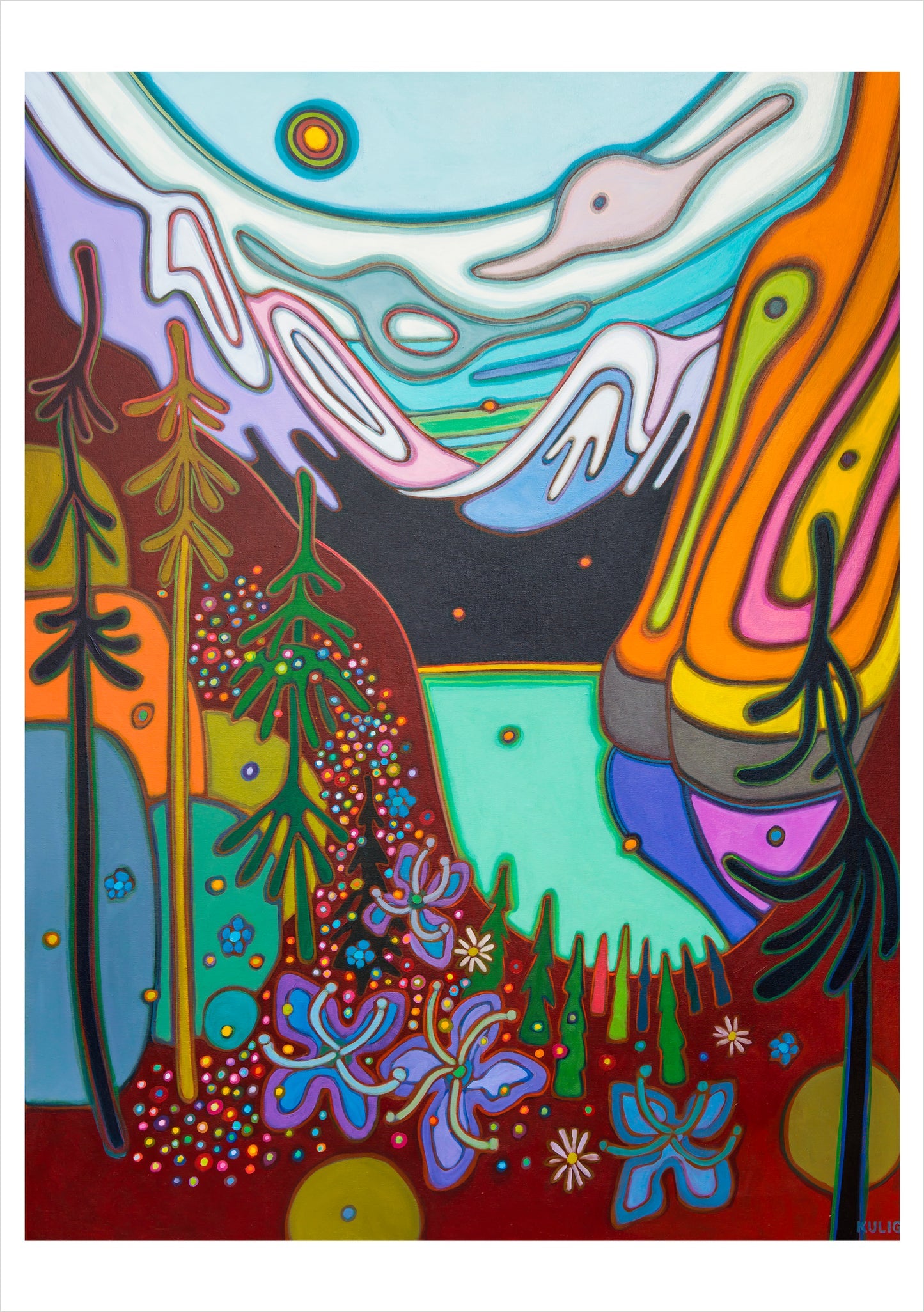 Canadian Rockies: The Art of Darlene Kulig Boxed Notecards