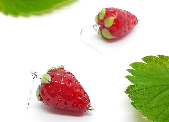 Strawberry Earrings