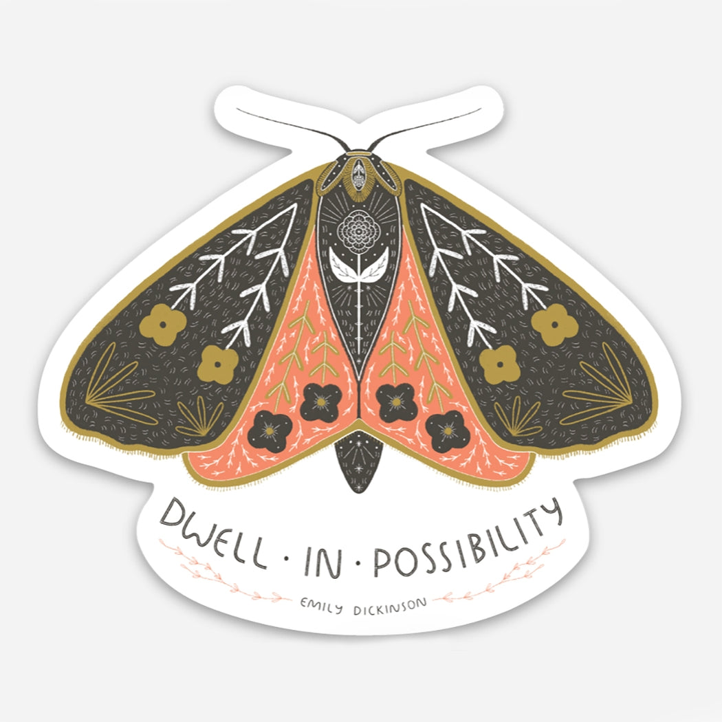 Dwell in Possibility Sticker