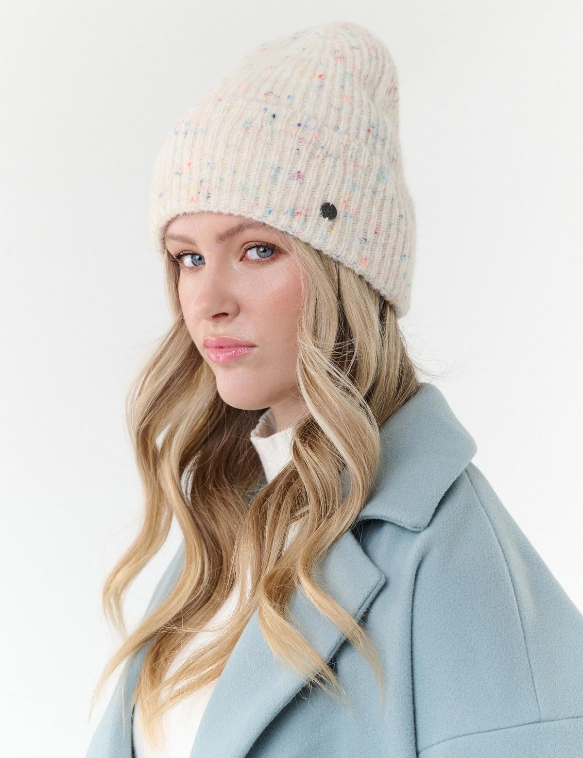 Confetti Beanie Brown