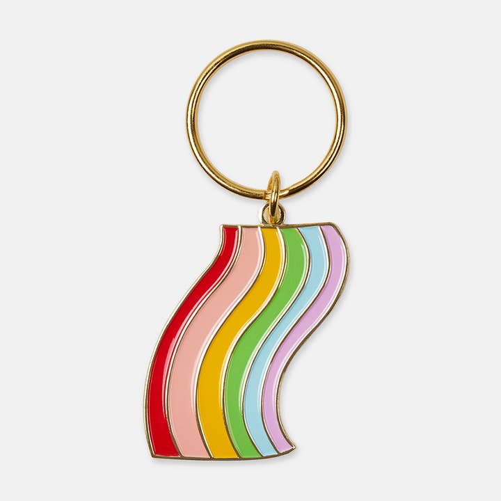 Rainbow Pride Keychain
