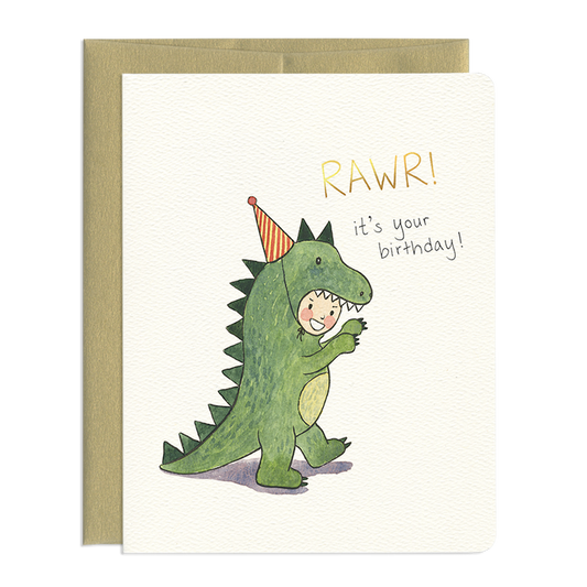 Dino Birthday Card