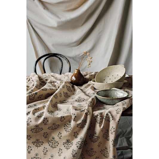 Moss Ceramic Bud Vase