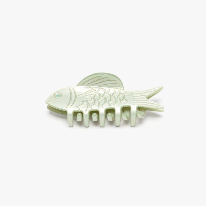 Jade Fish Mini Hair Claw