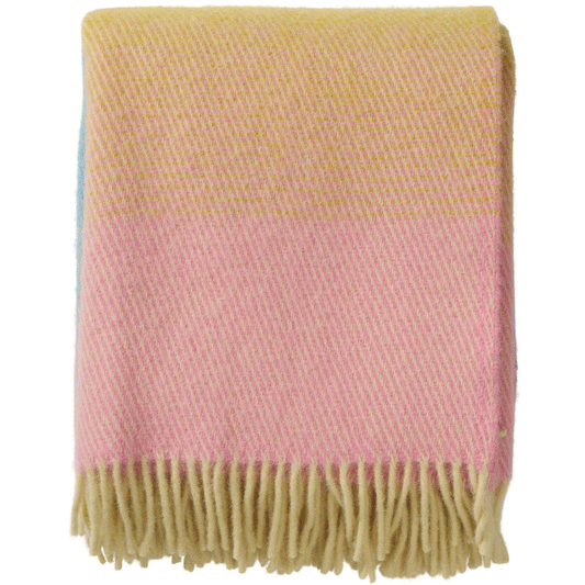 Aurora Pastel Dream Lambswool Throw