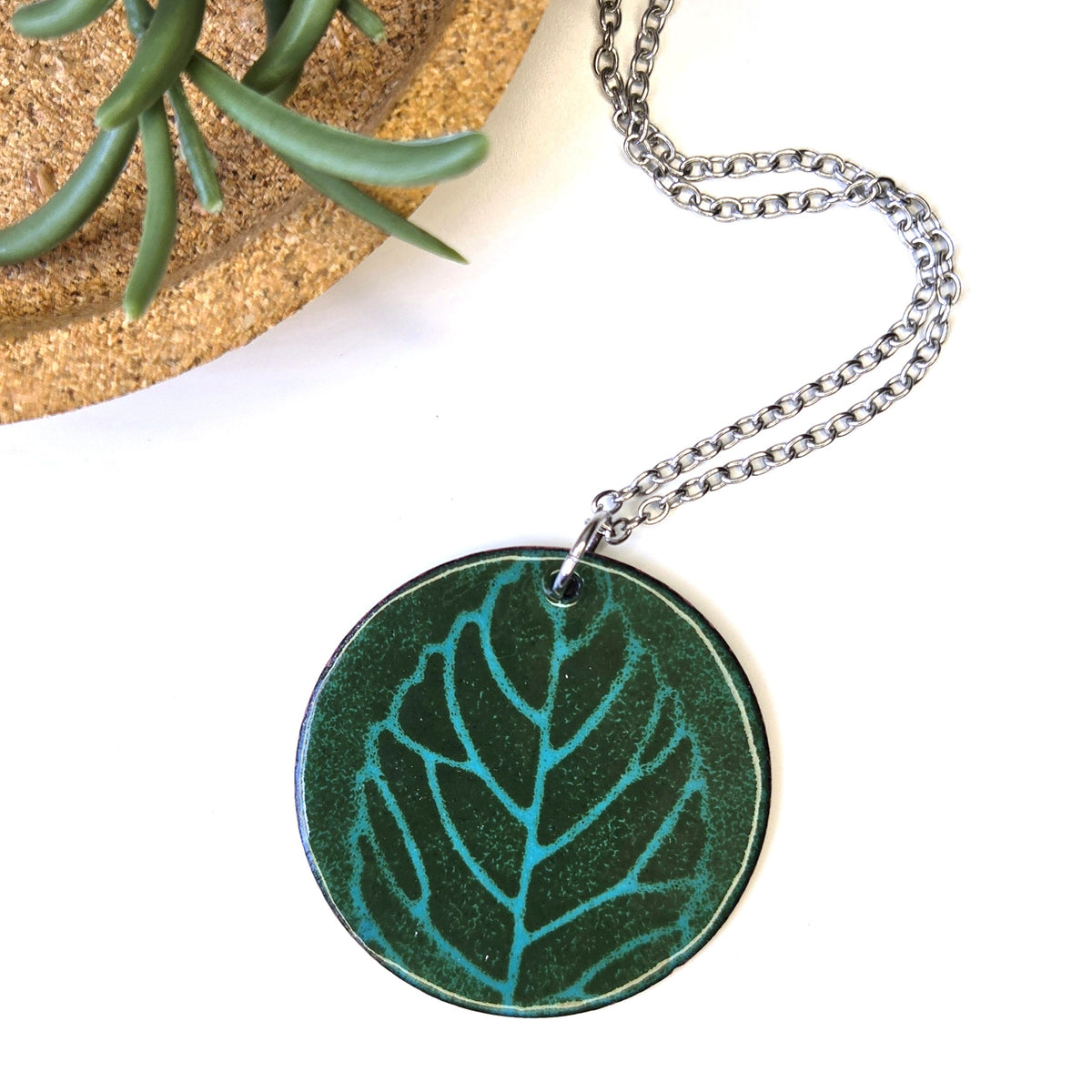 Taiga Leaf Necklace