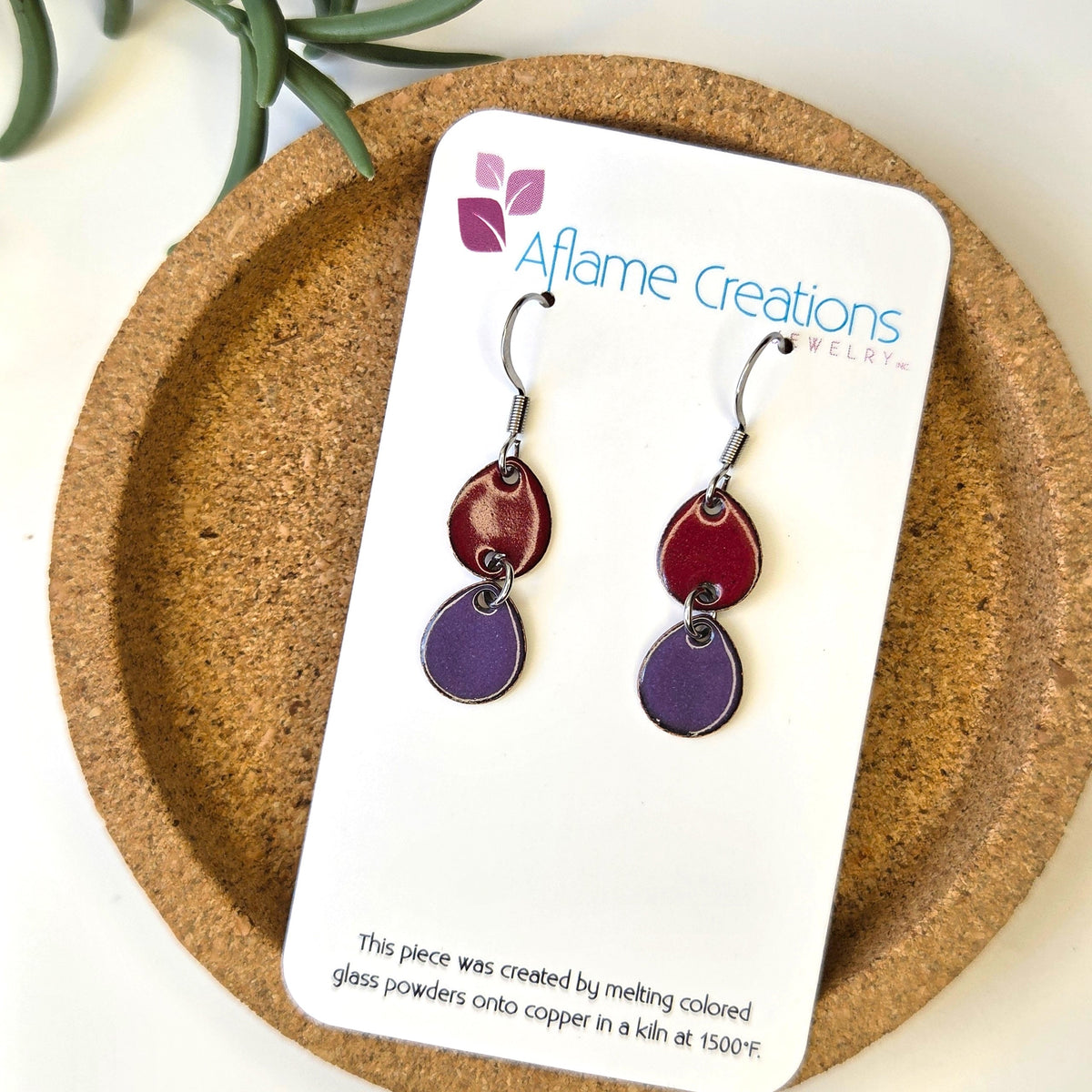 Berry Duet Earrings
