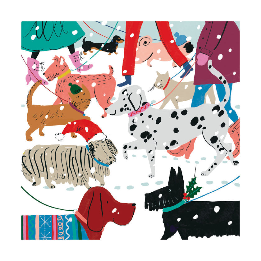 Snowy Paws Holiday Boxed Cards (8 cards)