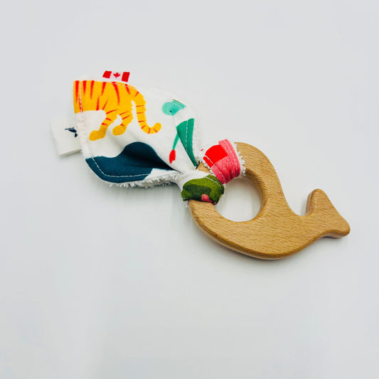 Wooden Whale Teether