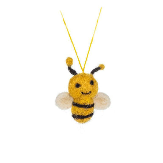 Mini Queen Bee Felt Ornament