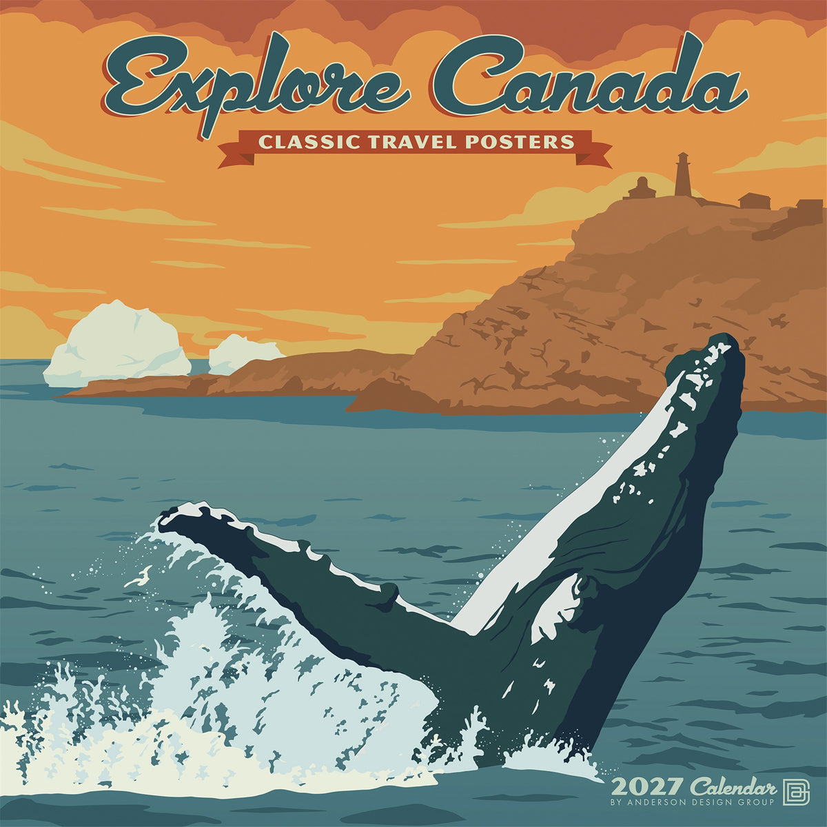 Explore Canada 2027 Wall Calendar