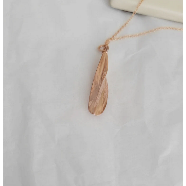 Ash Samara Pendant Necklace