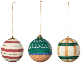 Bauble Mache Christmas Tree Ornament