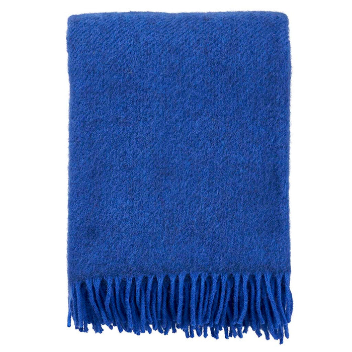 Gotland Blue Lambswool Throw