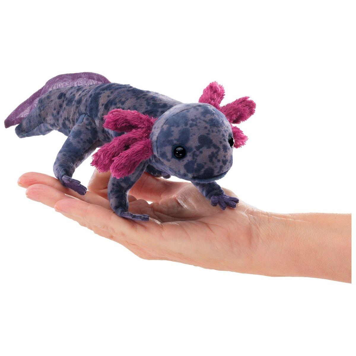 Black Axolotl Puppet