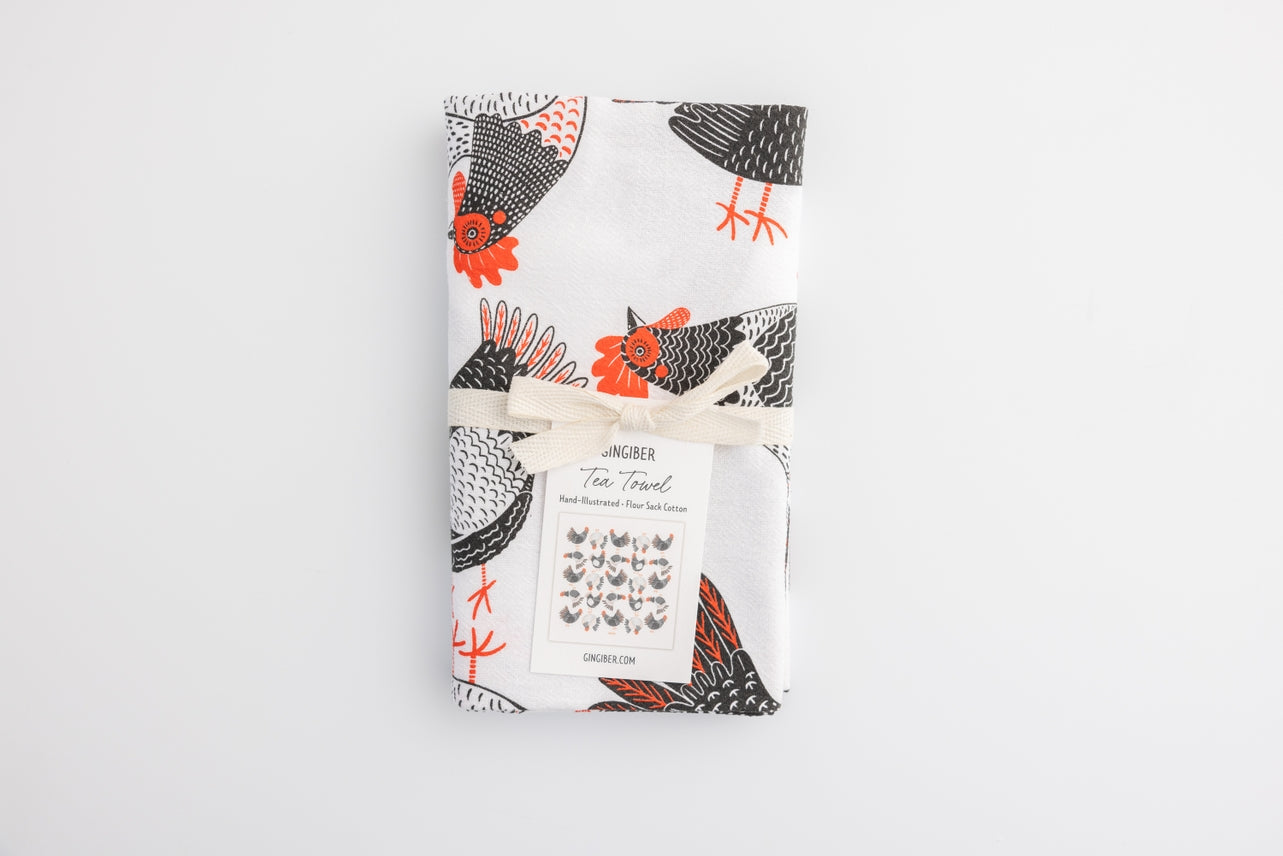 Chicken Tea Towel