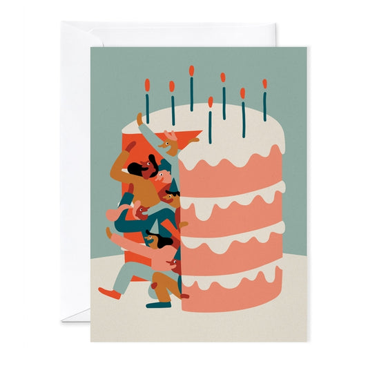 Surprise Giant Greeting Card