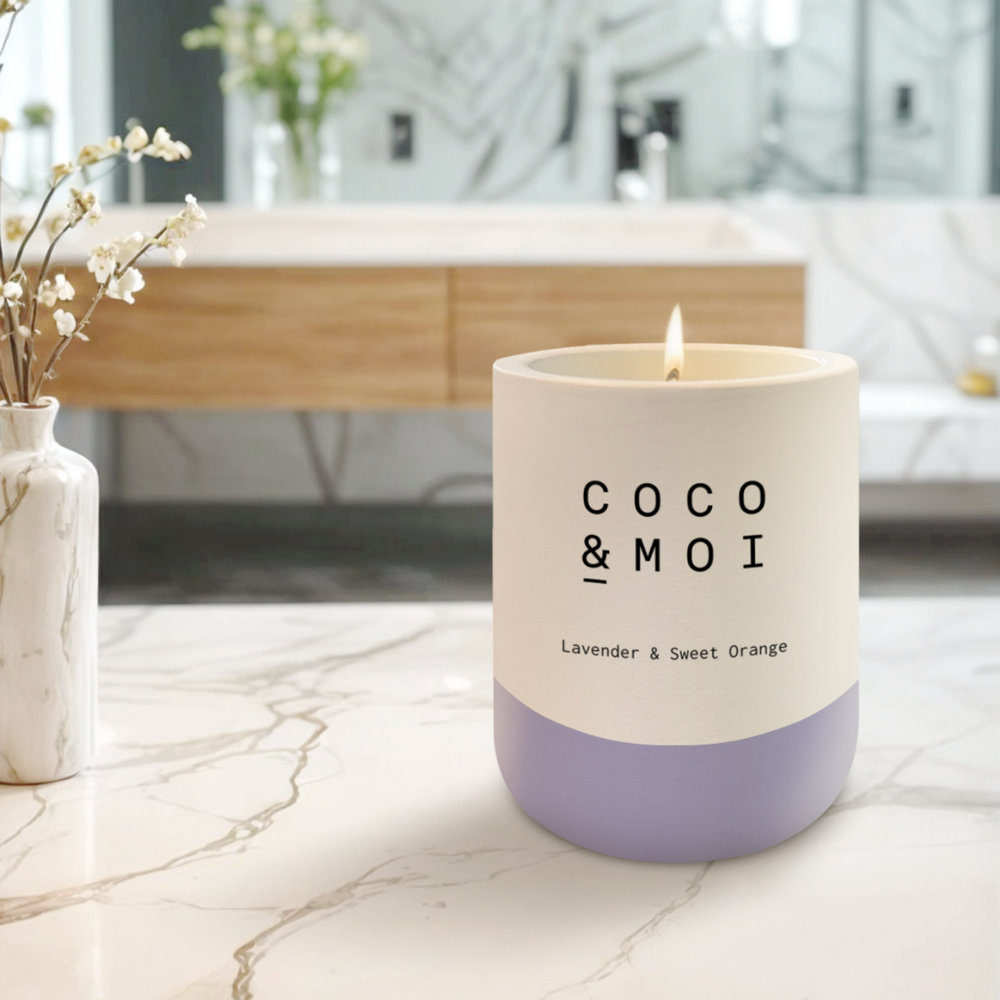 Lavender & Sweet Orange Candle
