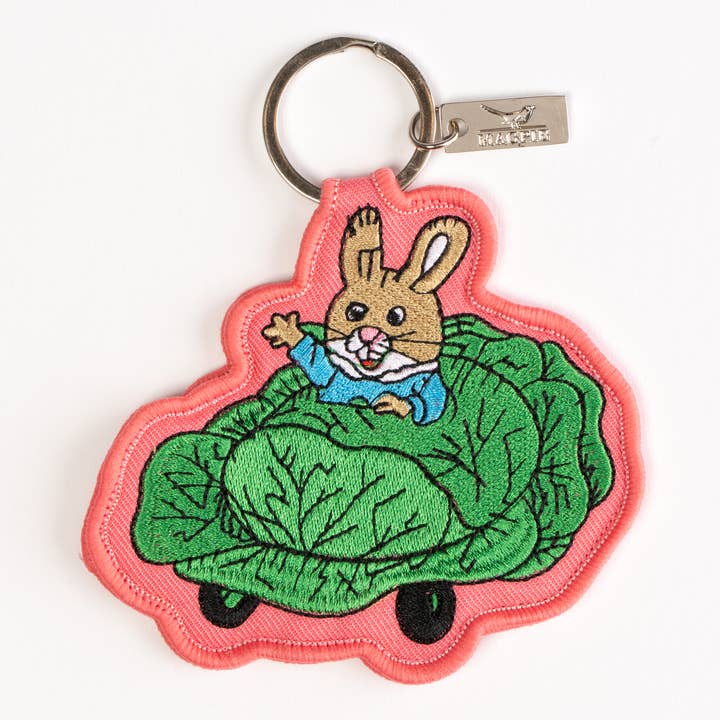 Magpie X Richard Scarry Cabbage Car Key Charm