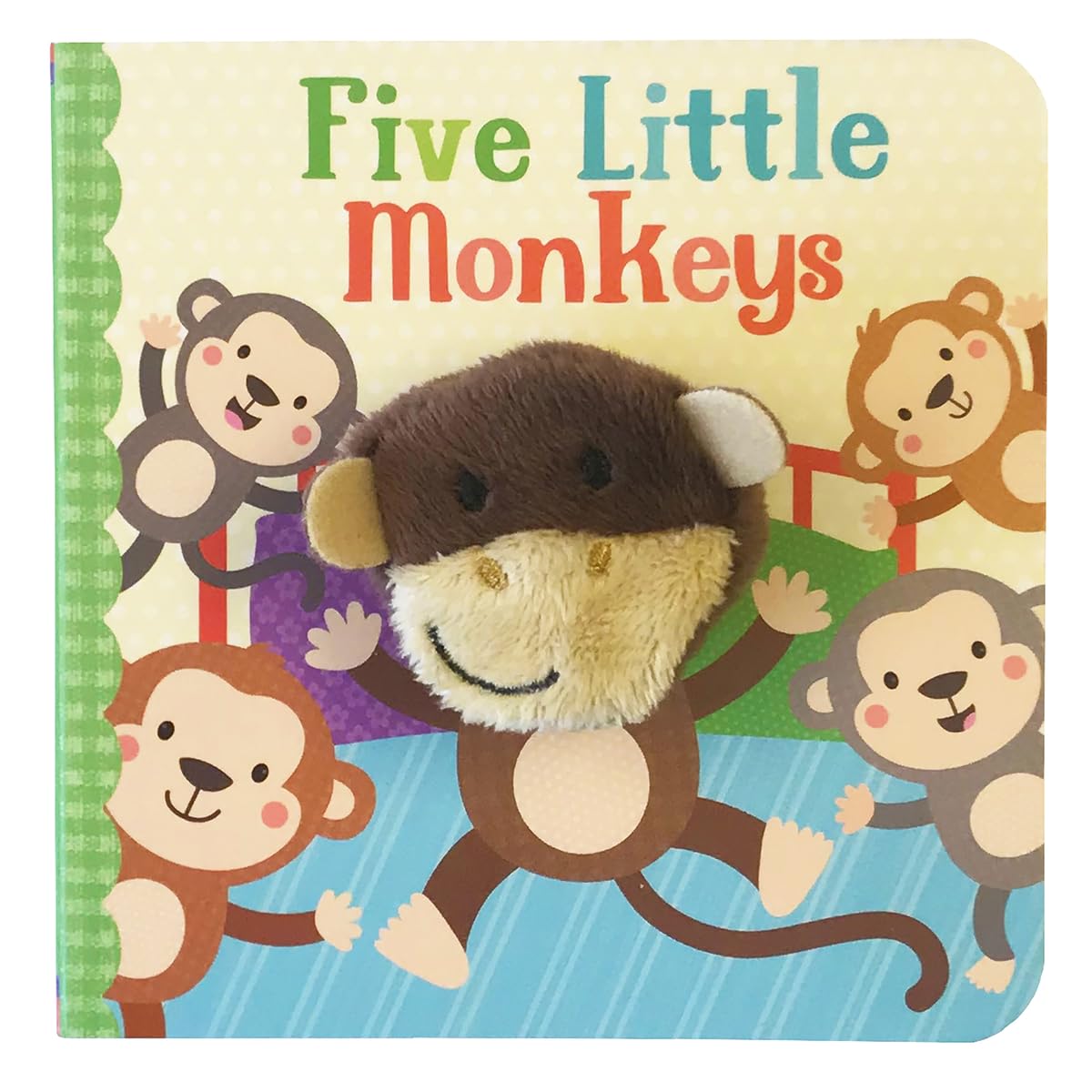 Five Little Monkeys: Finger Puppet Book