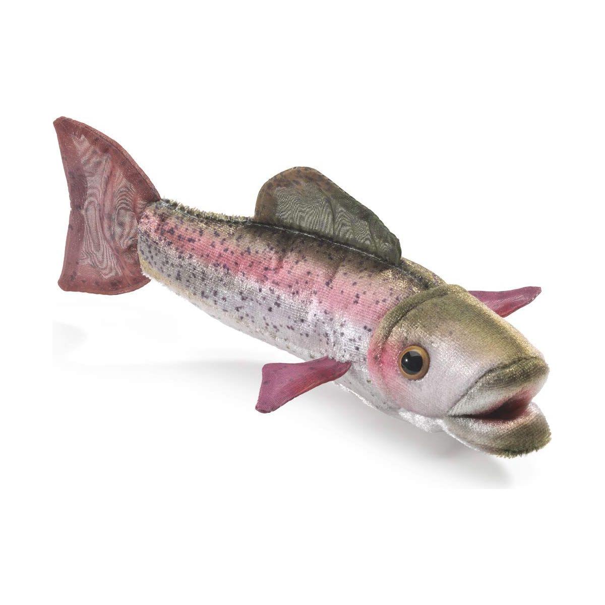 Mini Rainbow Trout Finger Puppet