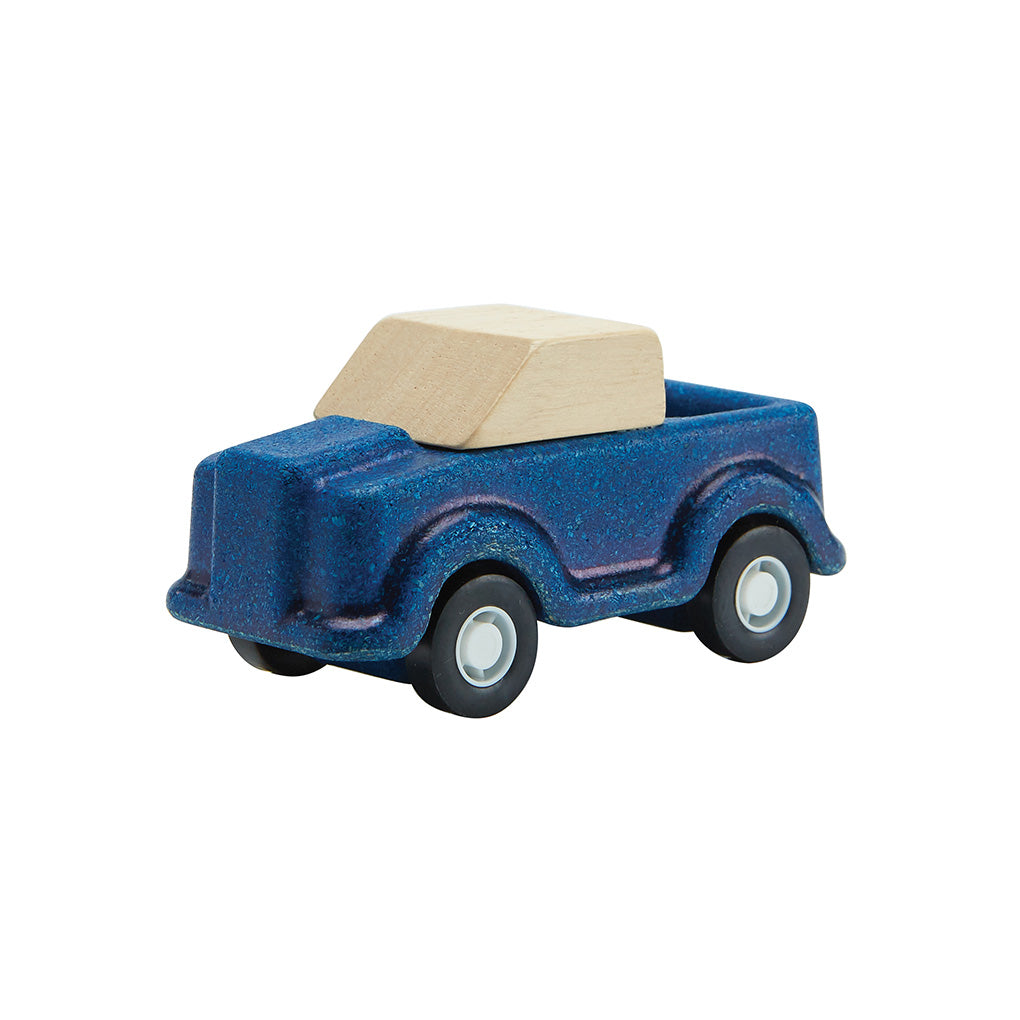 Wood Blue Truck