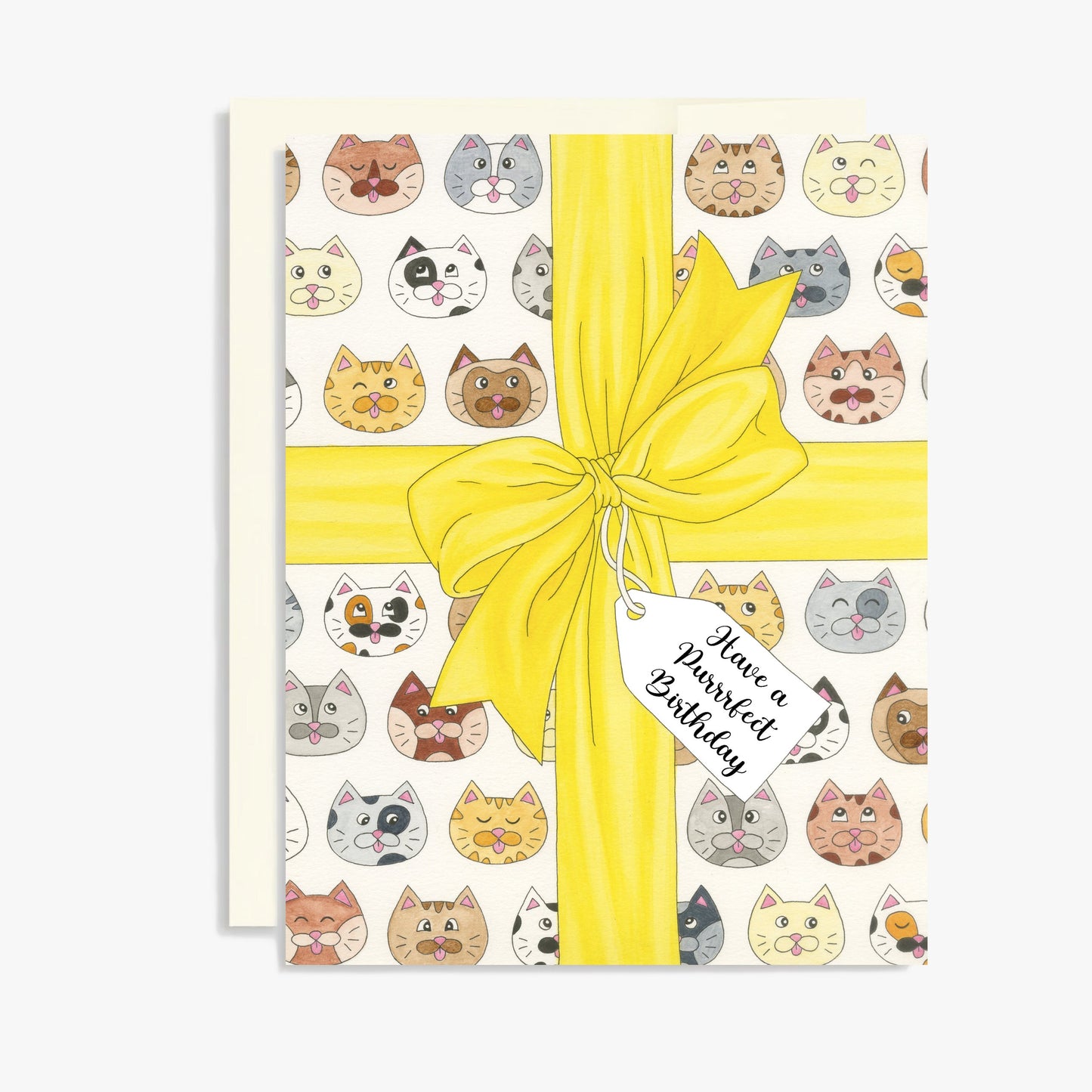 Purrrfect Birthday Card