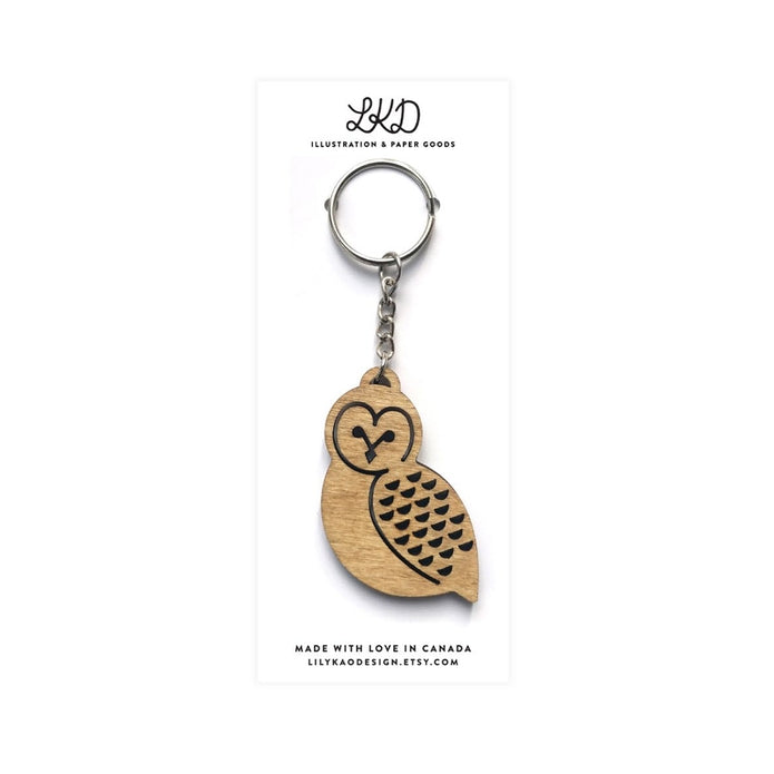 Lily Kao Wooden Keychains