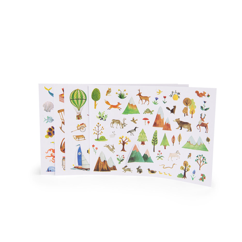 L'Explorateur Adventure Sticker Book