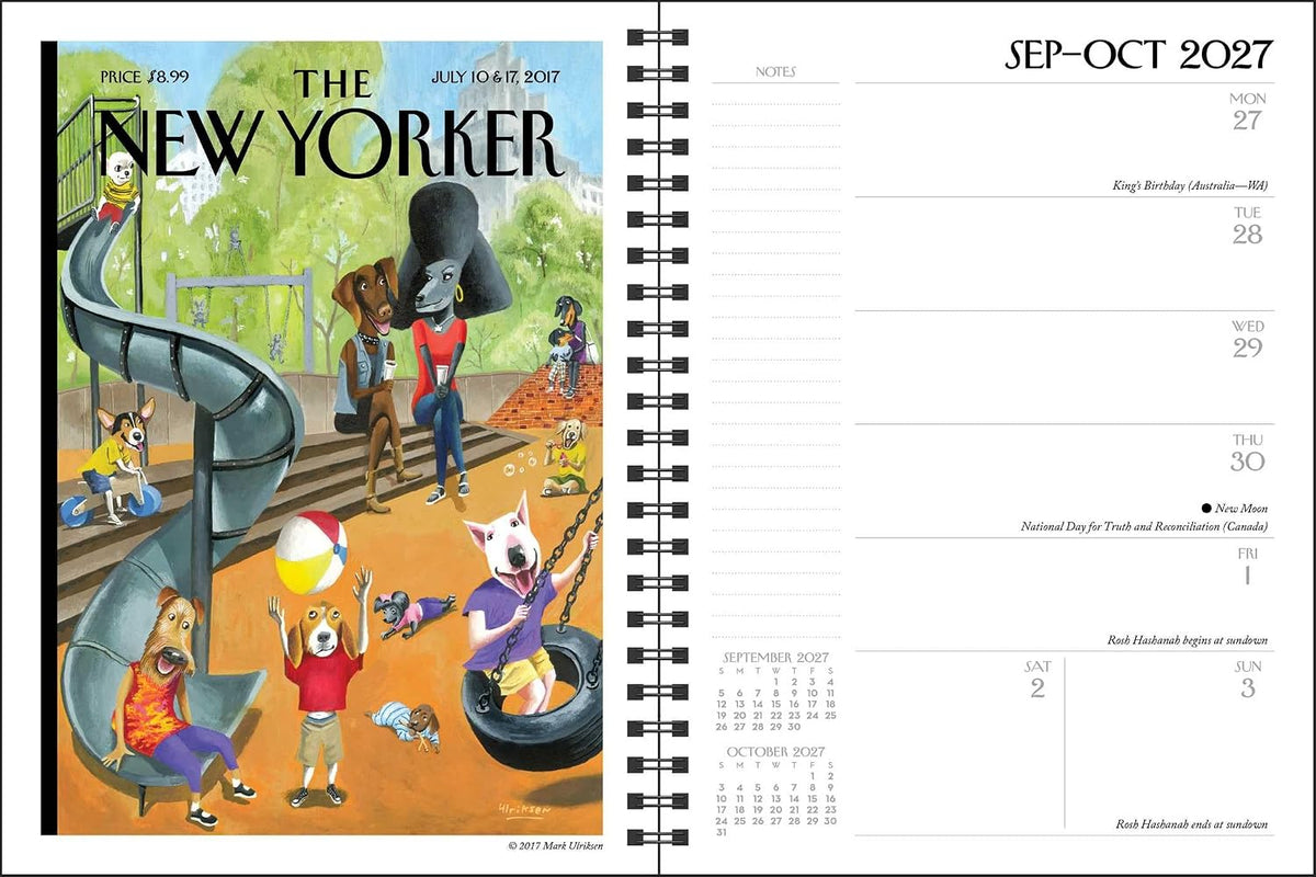 The New Yorker Magazine 2027 Monthly/Weekly Planner