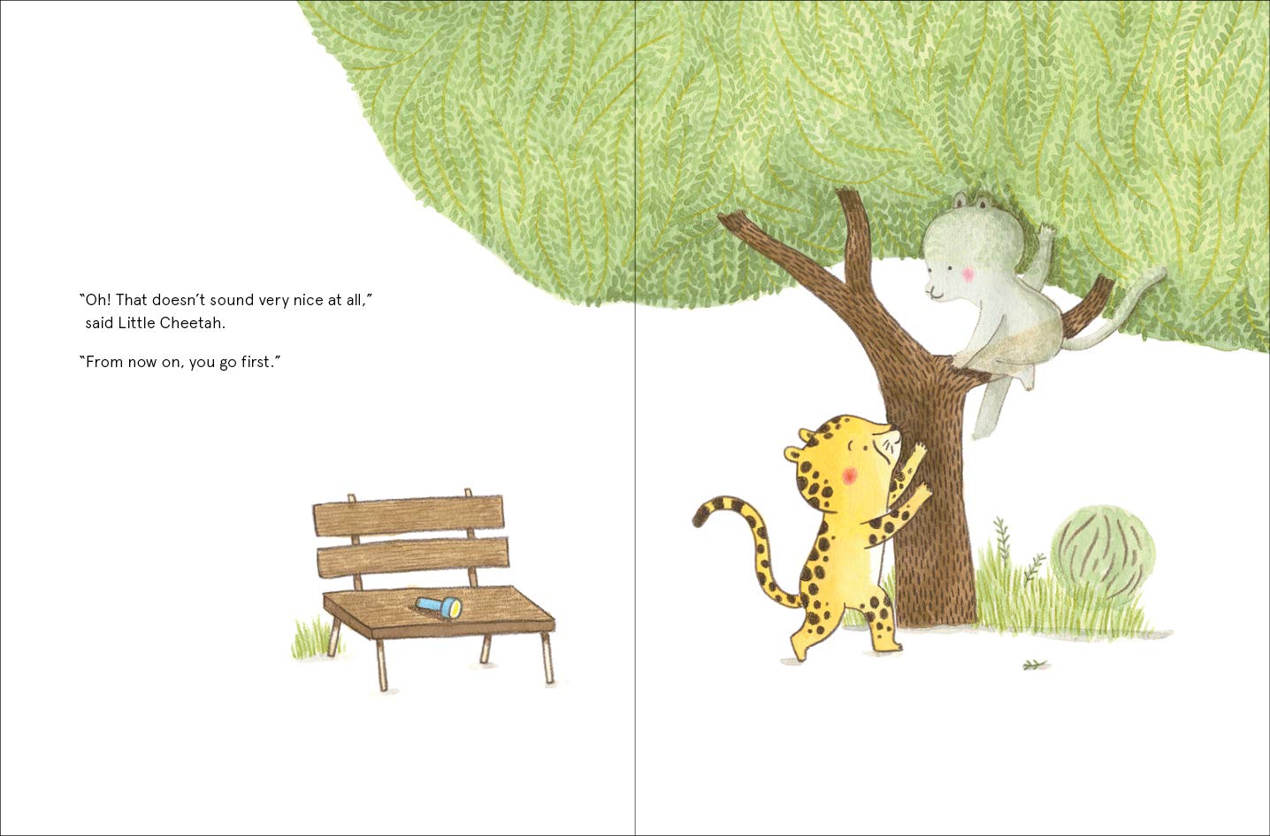 Little Cheetah's Shadow by Marianne Dubuc