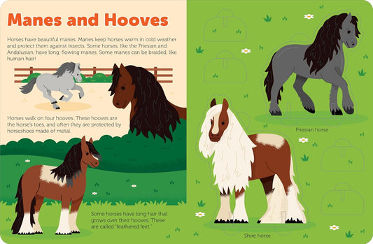 Pop Out Horses