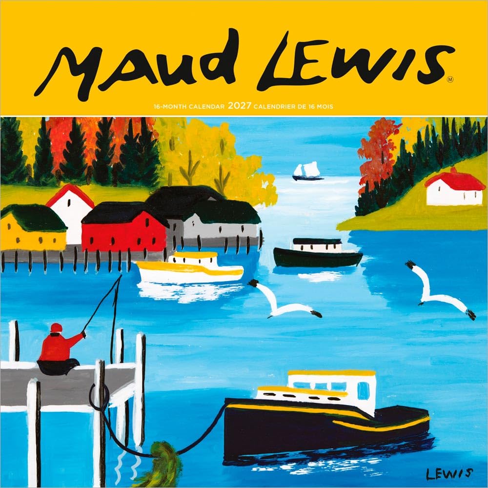 Maud Lewis Medium 2027 Wall Calendar