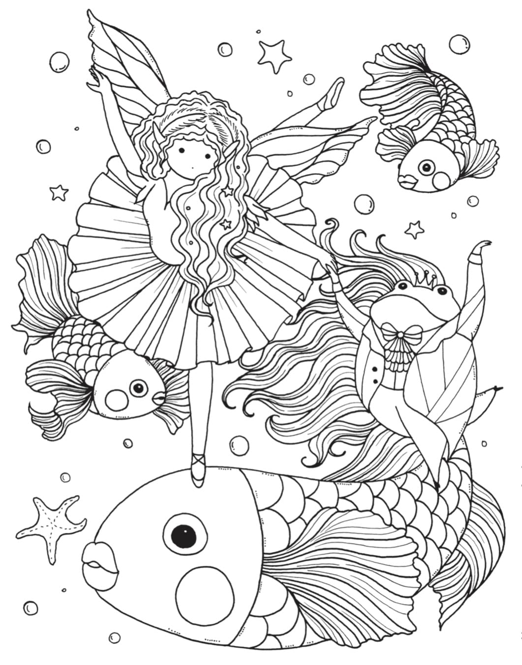 A Million Magical Creatures: Enchanting Characters to Color