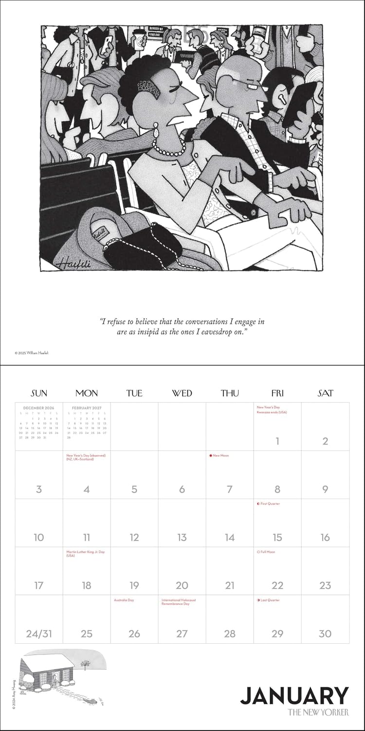 Cartoons from The New Yorker 2027 Wall Calendar