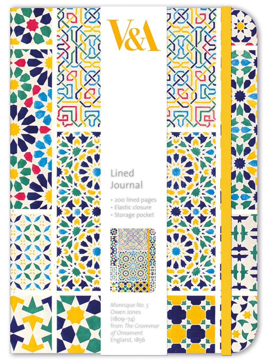 Moresque Lined Journal
