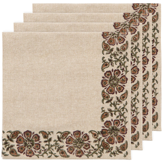 Elysian Block Print Napkins