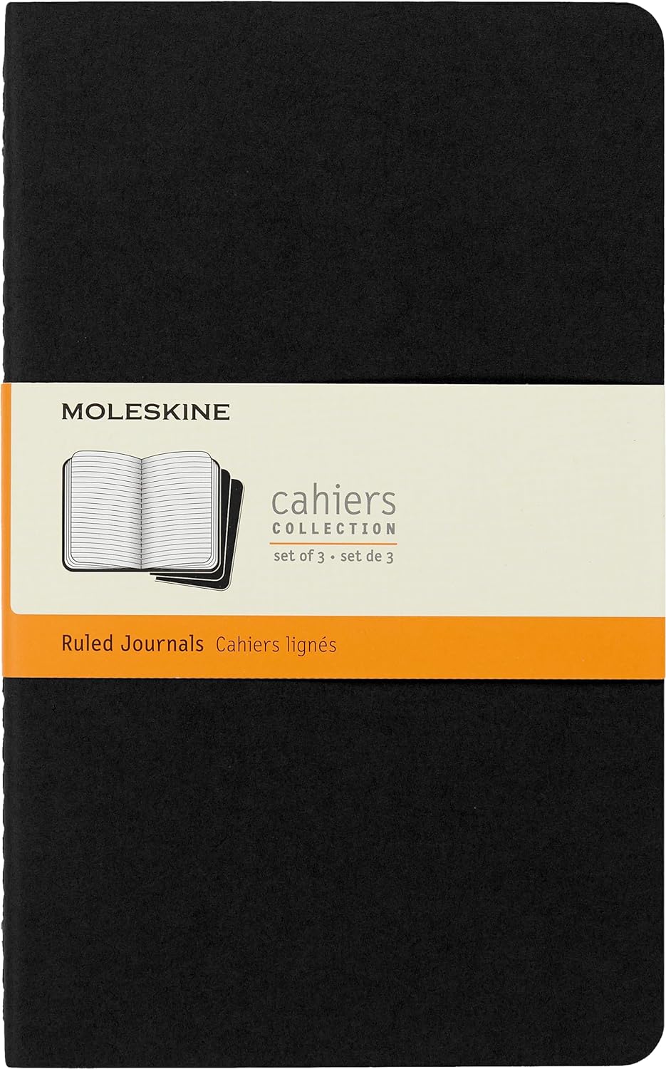 Moleskine Ruled Softcover Journal Set of 3