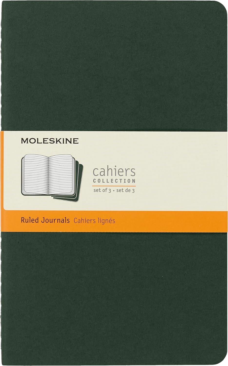Moleskine Ruled Softcover Journal Set of 3