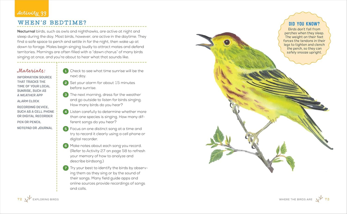 Exploring Birds Activity Book for Kids: 50 Creative Projects to Inspire Curiosity & Discovery