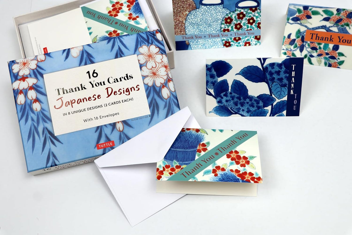 Japanese Designs Thank You Cards