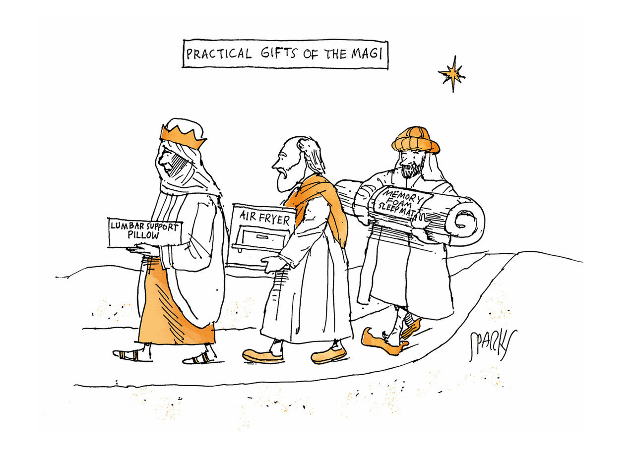 Practical Gifts of the Magi Holiday Card