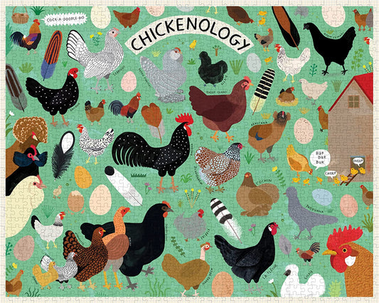 Chickenology 1000 Piece Puzzle