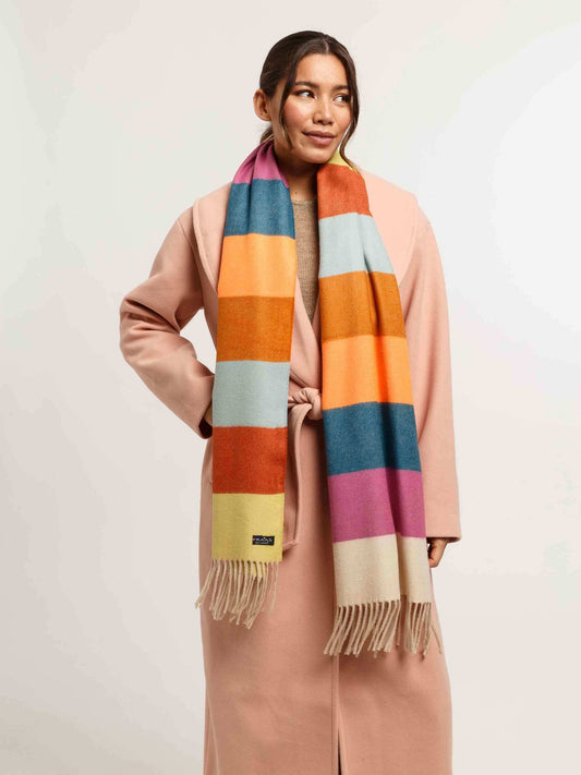 Multi Stripes Cashmink Scarf