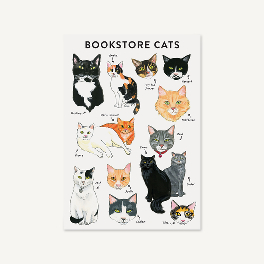 Bookstore Cats Flexi Journal