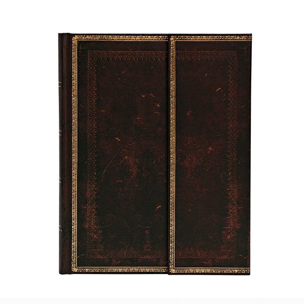 Black Moroccan Leather Journal