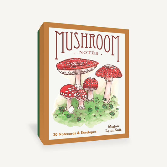 Mushroom Notes Notecards