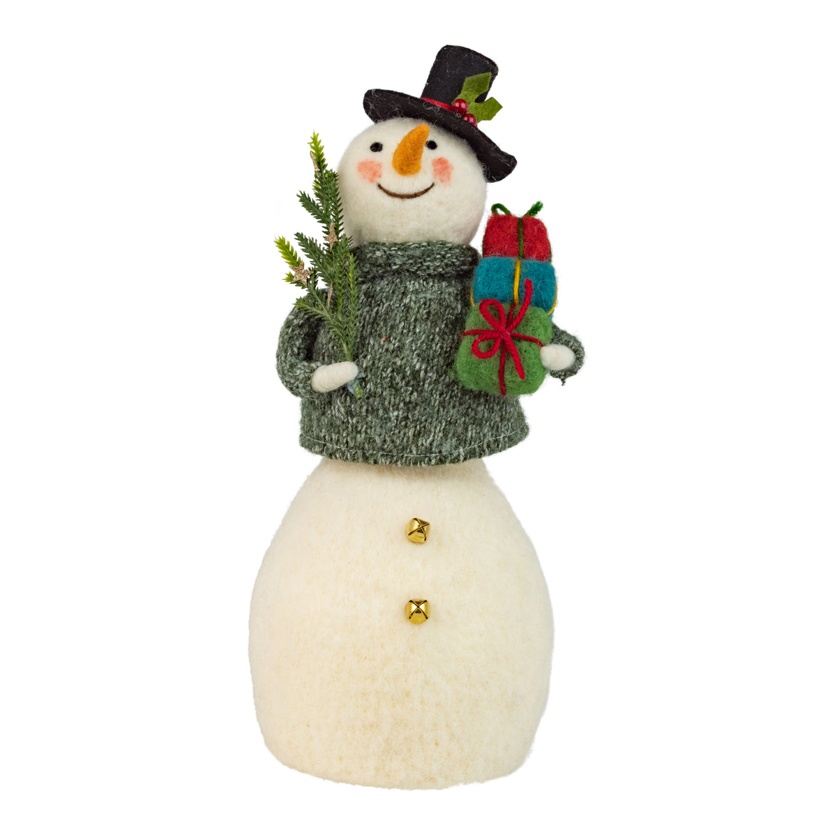 Felt Tabletop Snowman